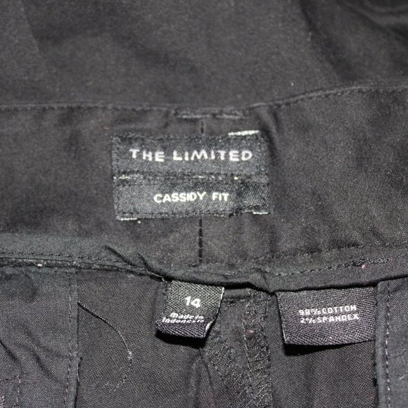 THE LIMITED "Cassidy Fit" Black Walking Shorts - Picture 4 of 8